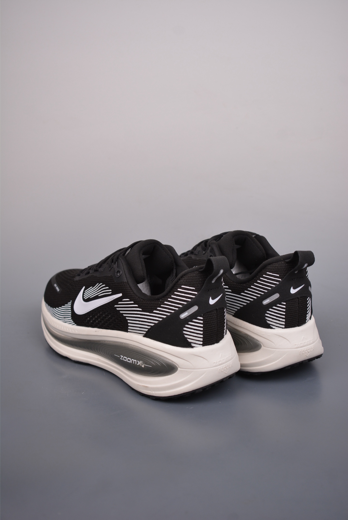 2025 Nike Air Zoom Vomero 18 Black, White and Grey HM6804-007
