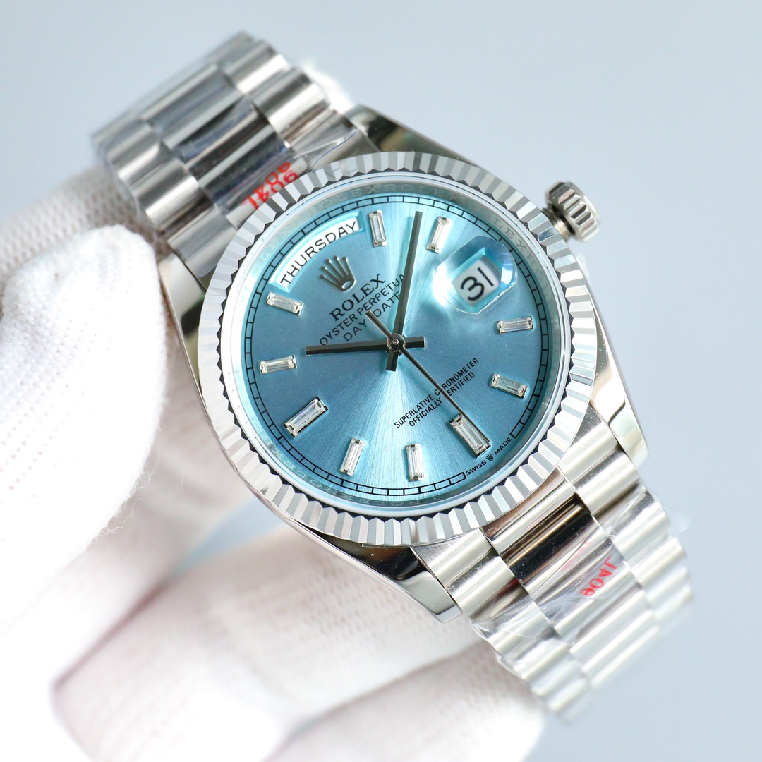 Rolex 36mm jewel dial series watch