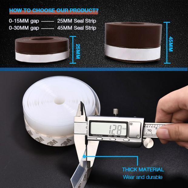 （✨Summer Sale✨）Weather Stripping Door Seal Strip(Buy 2 Get 1 Free Now!)