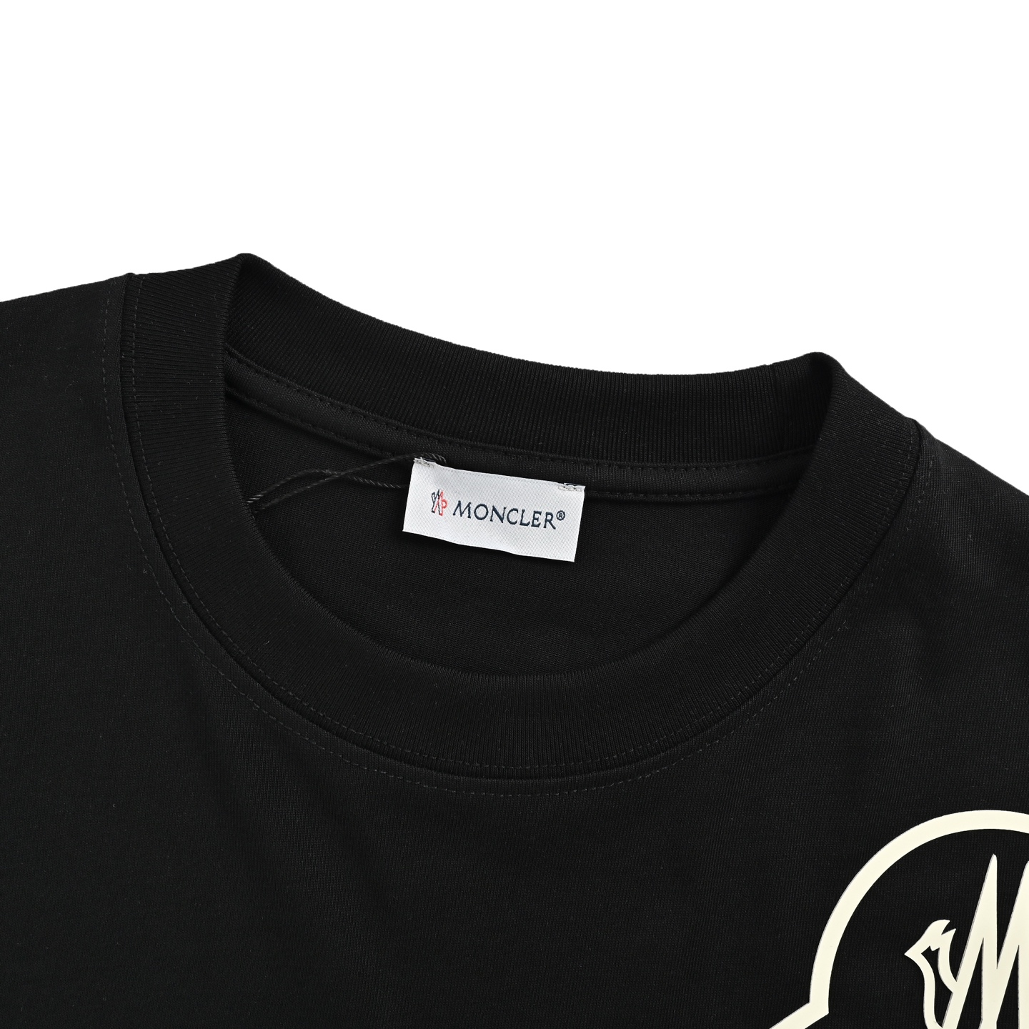 Moncler 25ss chest embossed logo print short sleeves
