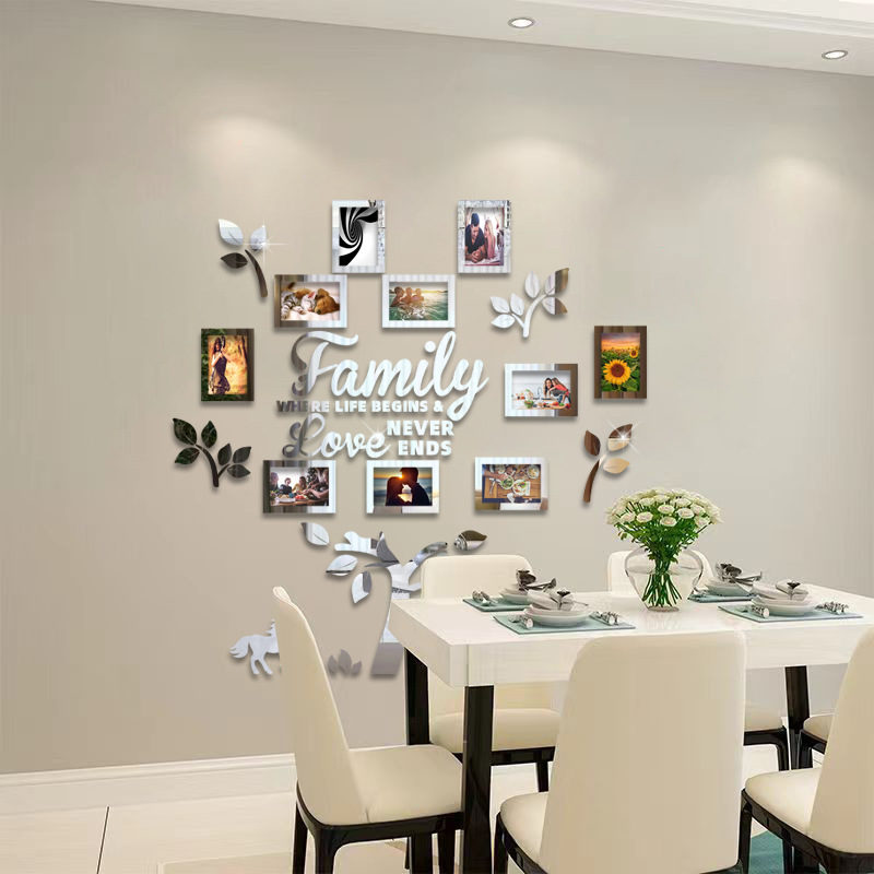 🖼️ 🖼️ DIY 3D Family Tree Wall Decor Sticker