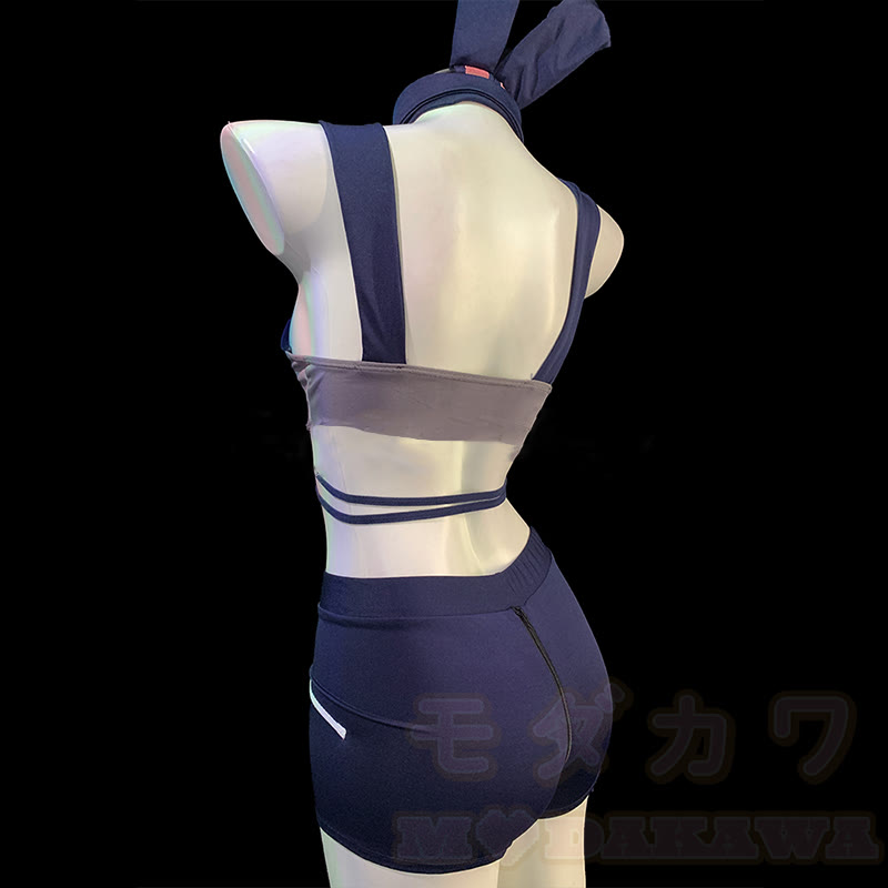 Cosplay Bunny Officer Uniform Lingerie Set