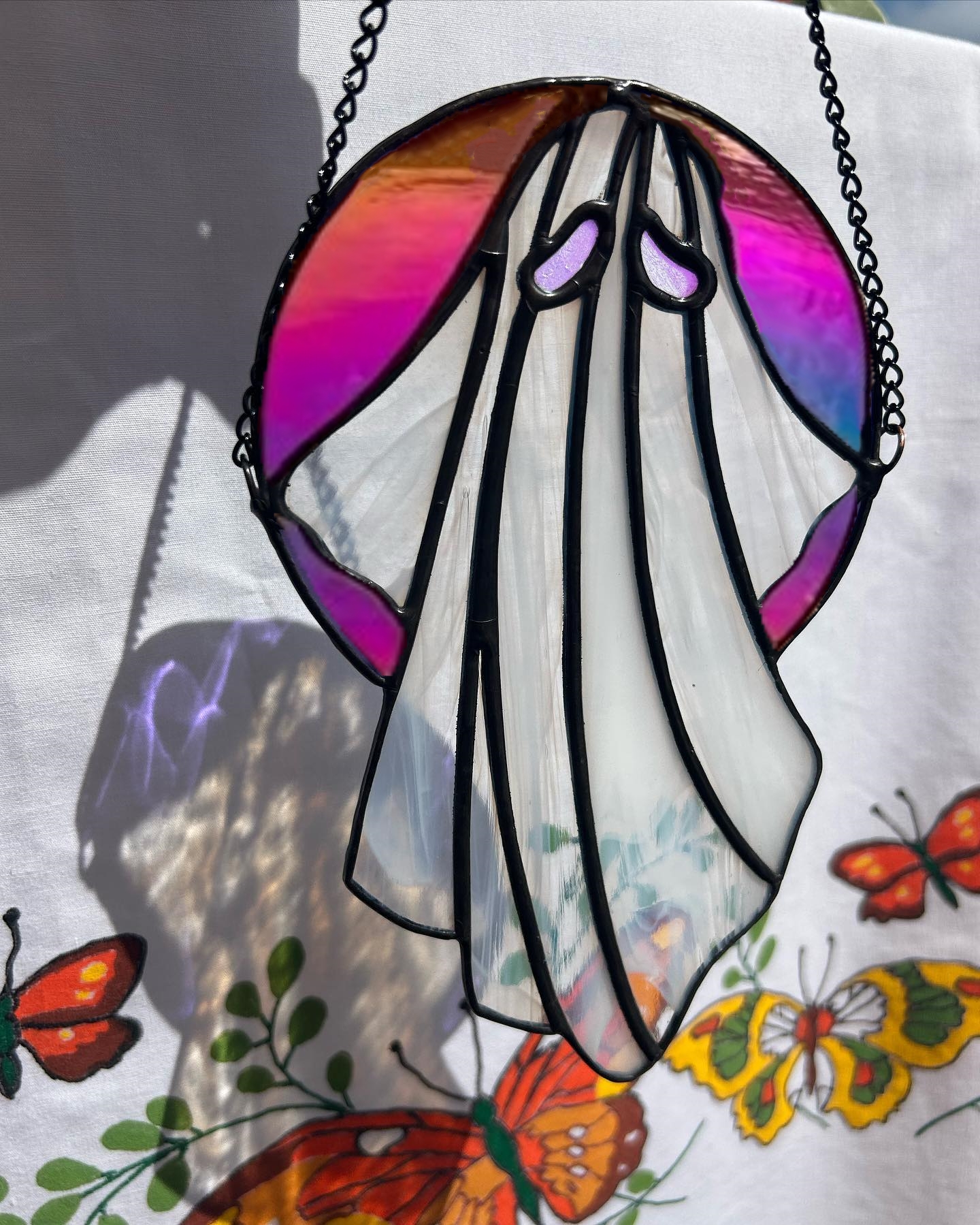 2024 Handmade Ghost Suncatcher ✨🔥👻