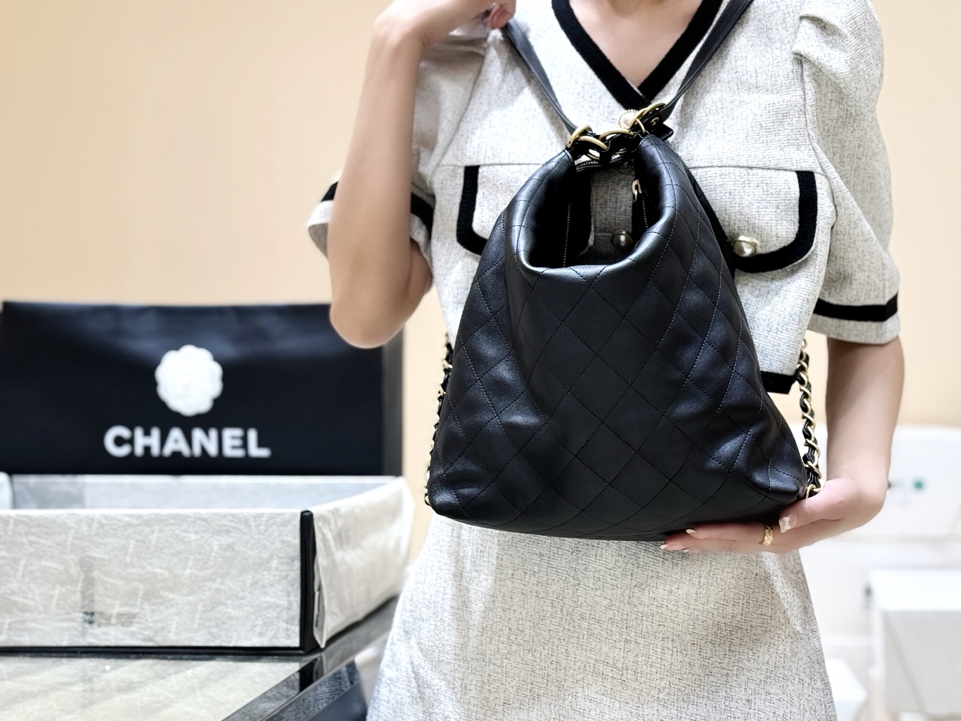 Chanel 25S Spring/Summer Collection Hobo Bag AS5523 00158