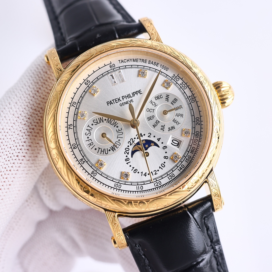 Patek Philippe Calatrava Engraved Watch