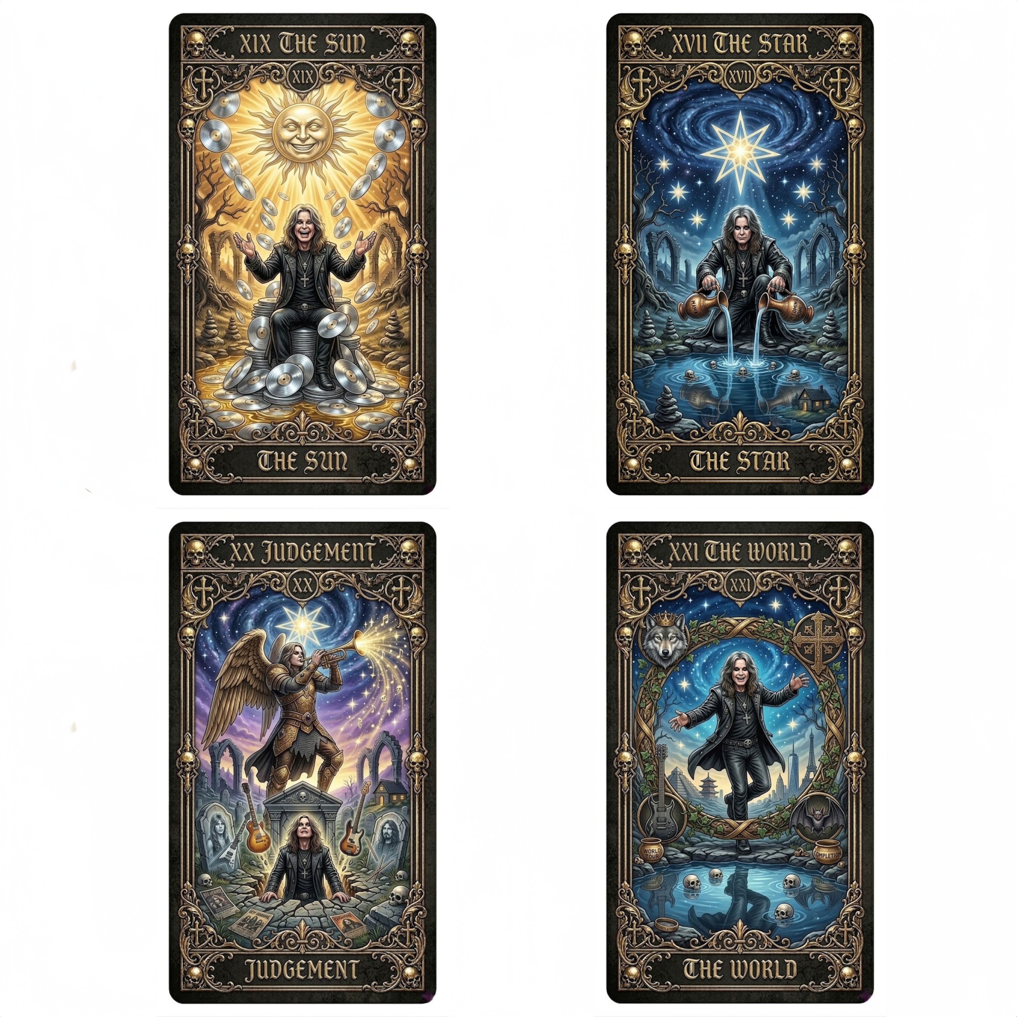 Ozzy Osbourne Tarot Deck