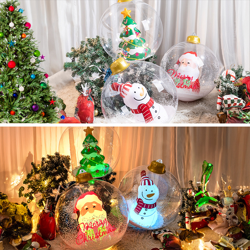 🎈🎈24inchLED Party Patio Christmas Inflatable Decoration Balls