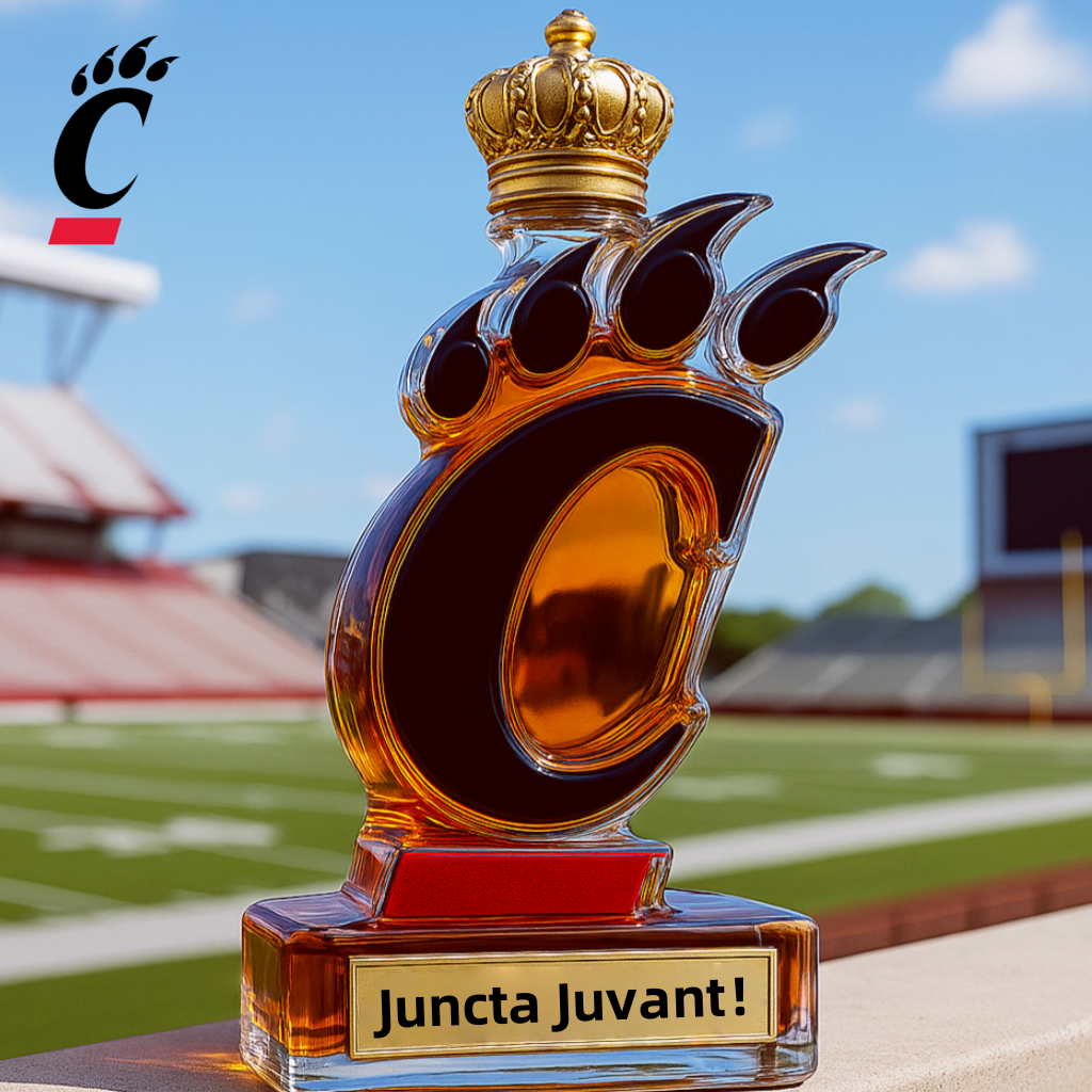 Virginia Tech Hokies Limited Edition Whiskey Bottle