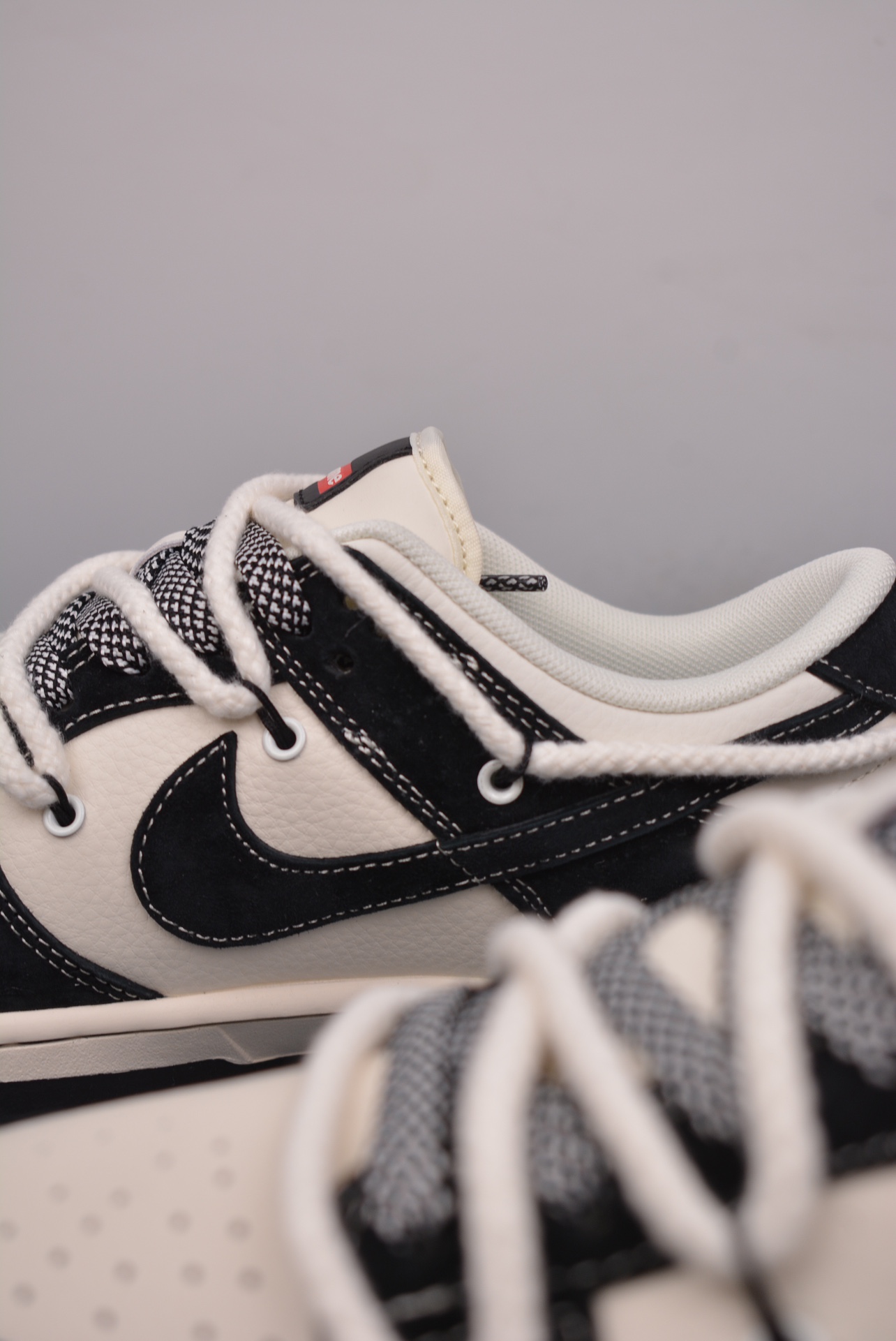Stone Island x Supreme x Nike By You SB Dunk Low Retro SP Black, Beige, White and Red Label YX5066-202