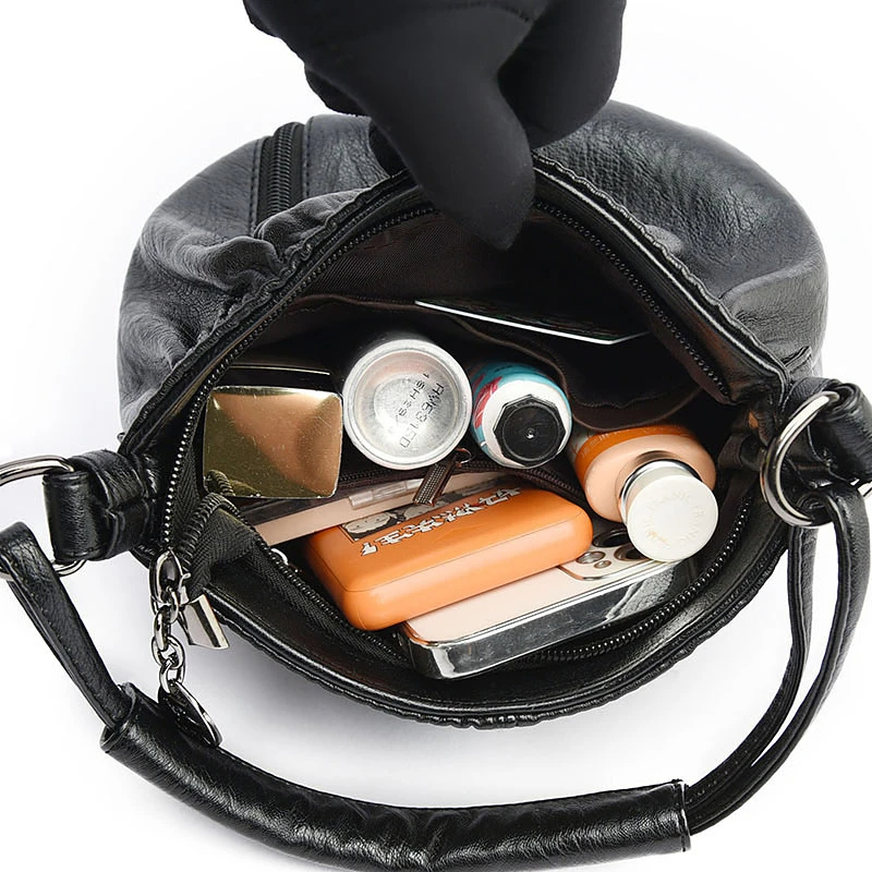 🔥NEW YEAR FLASH SALE 70% OFF🌟New Soft Leather Large Capacity Vintage Shoulder Handbags