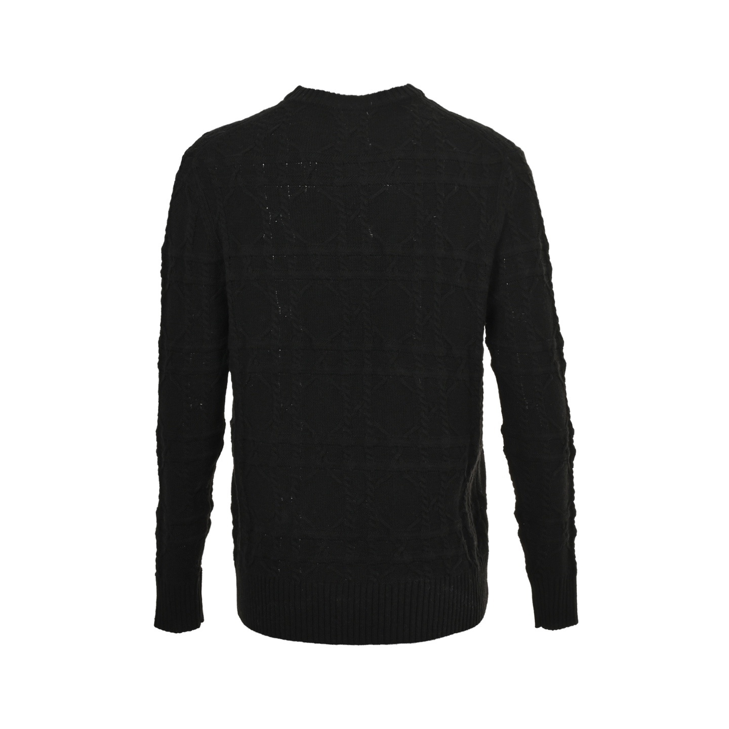 Dior 25Fw cannage cashmere crewneck sweater