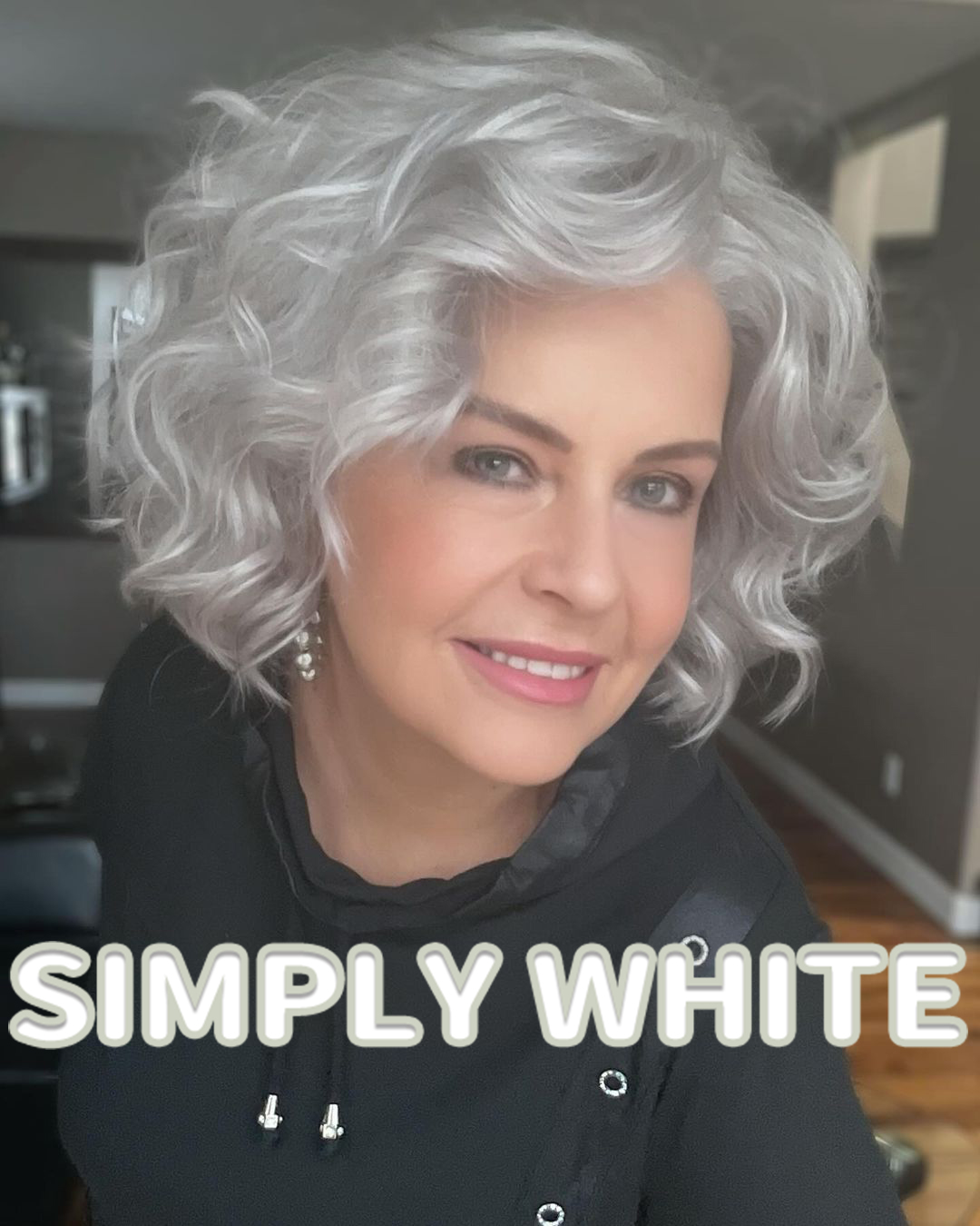 Short Curly Wig With Volume
