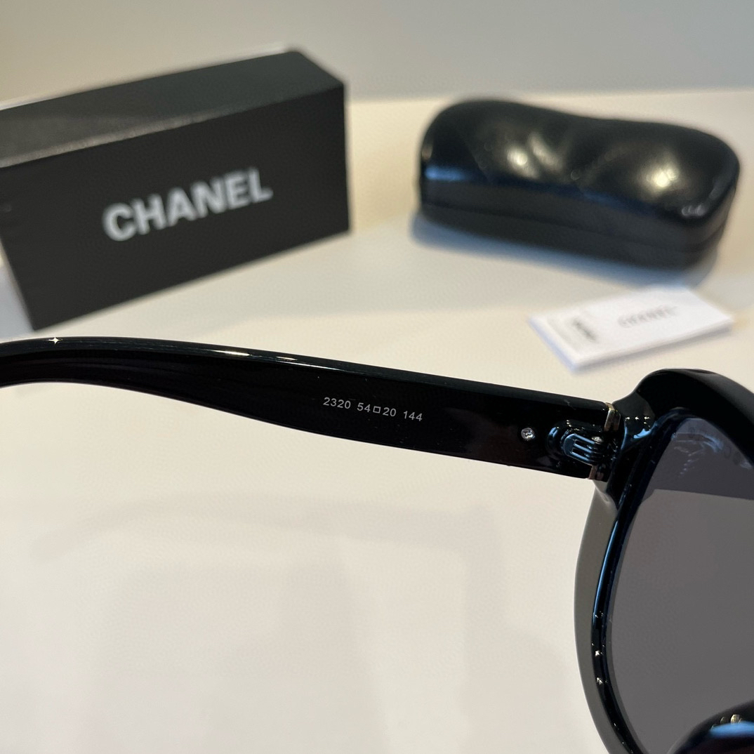Chanel round frame sunglasses