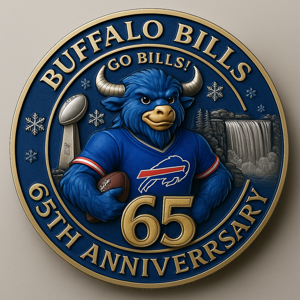 Buffalo Bills 65th Anniversary Commemorative Coin