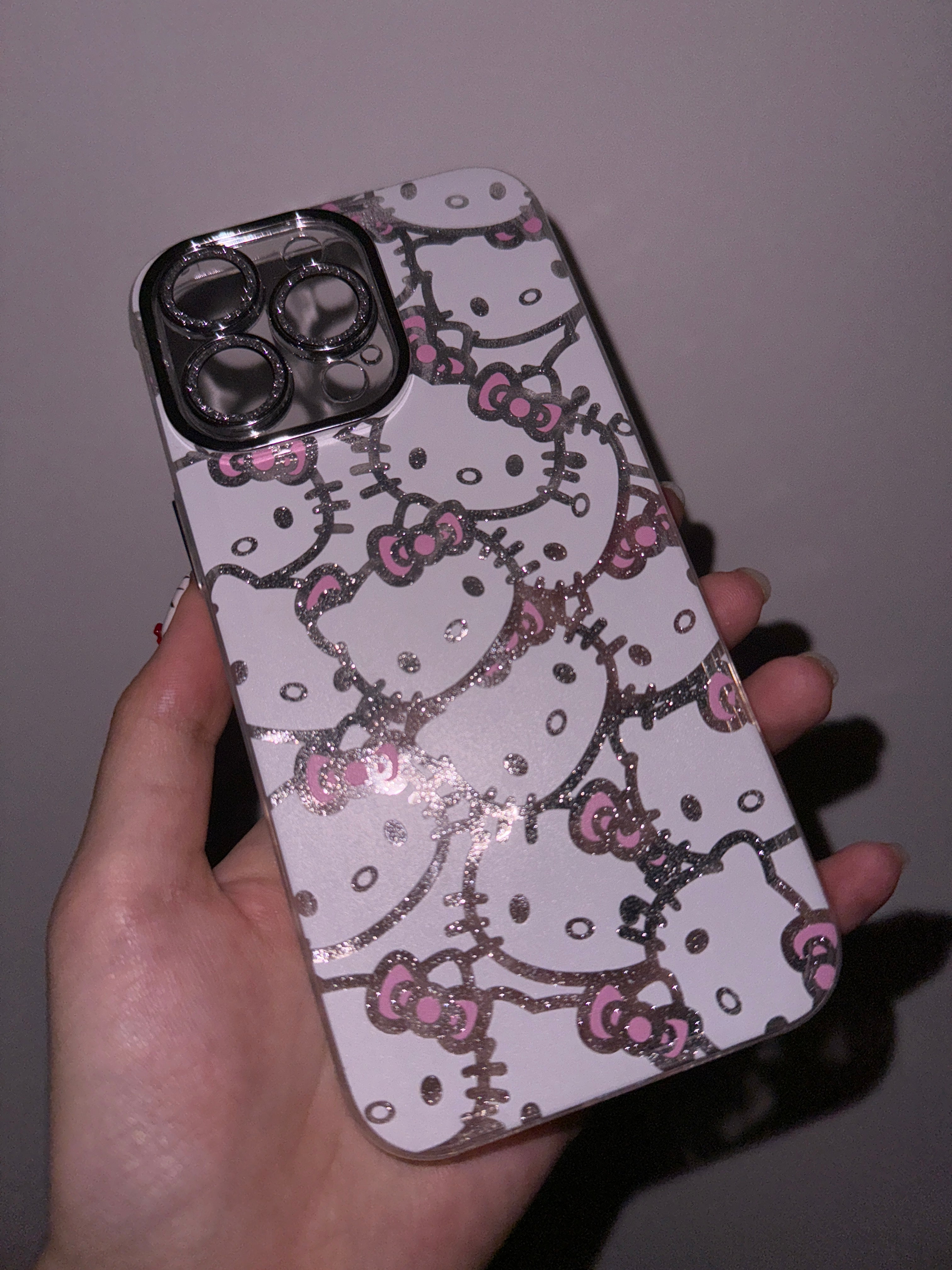 Hellokitty Sparkling Rhinestone Cute Kawaii Phone Case