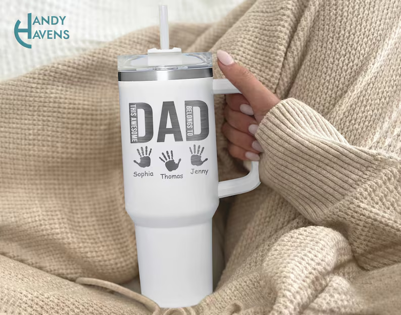 Choose from our customizable Mug in 5 colors , then click “Customize Now” to choose your favorite designs to customize your own Dad Mug. Father's Day Gift