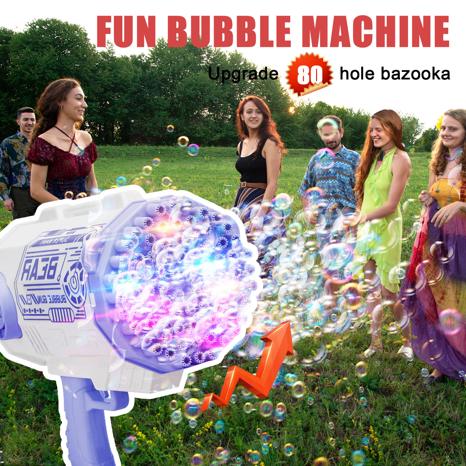 Bubble Machine(Buy 2 Get Extra 10% OFF & Free Shipping)