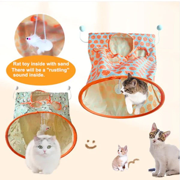 Cat Tunnel Bag Toy