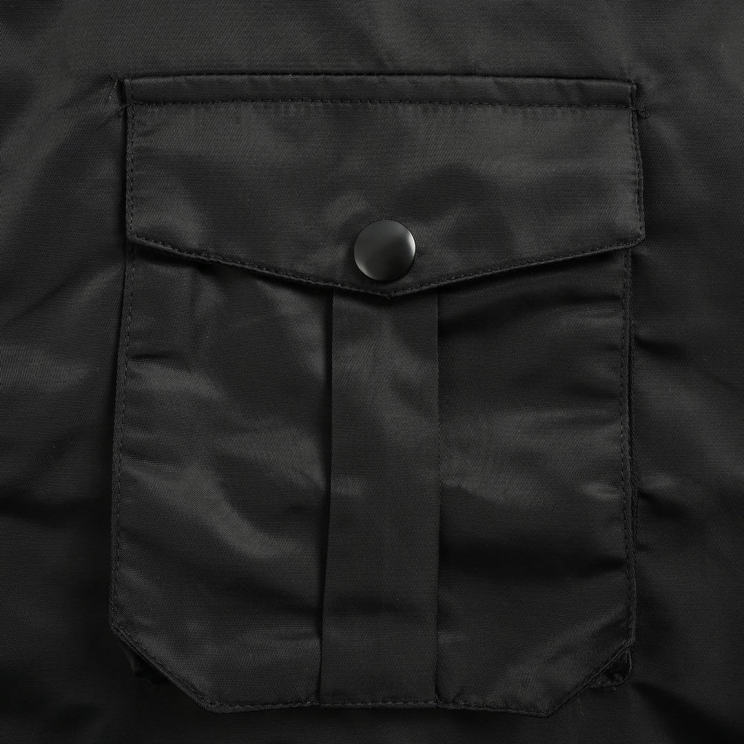 Prada 24Fw Multi-Pocket Work Shirt Jacket