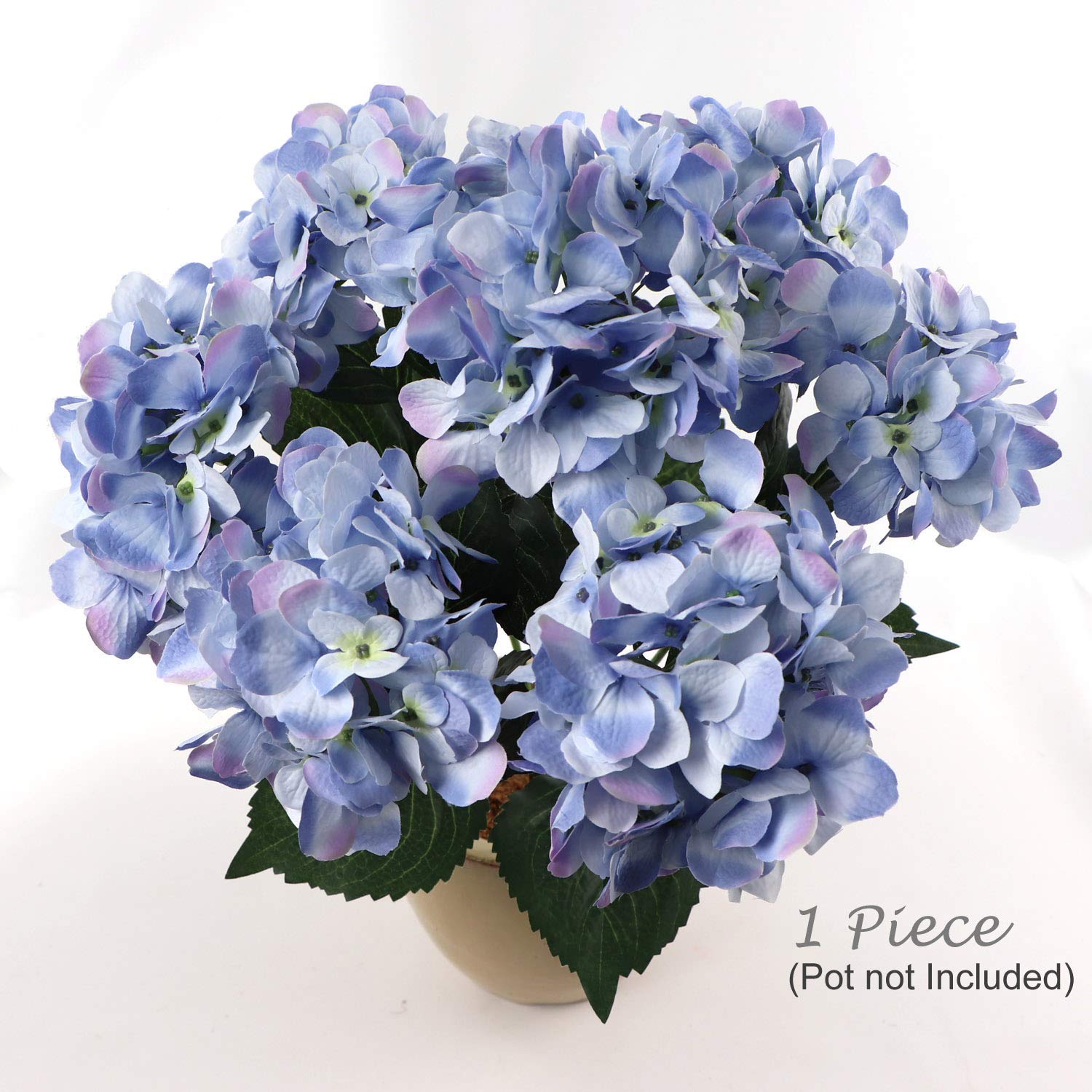 On Sale🔥21inch Outdoor Real Touch Artificial Hydrangea💐☀️UV resistant, Waterproof，Windproof🌪️(🎉Tips: 4 Píece Fills A Flower Pot)