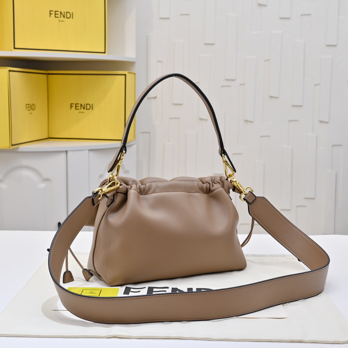 FENDI Mamma Baguette Handbag 83015B108