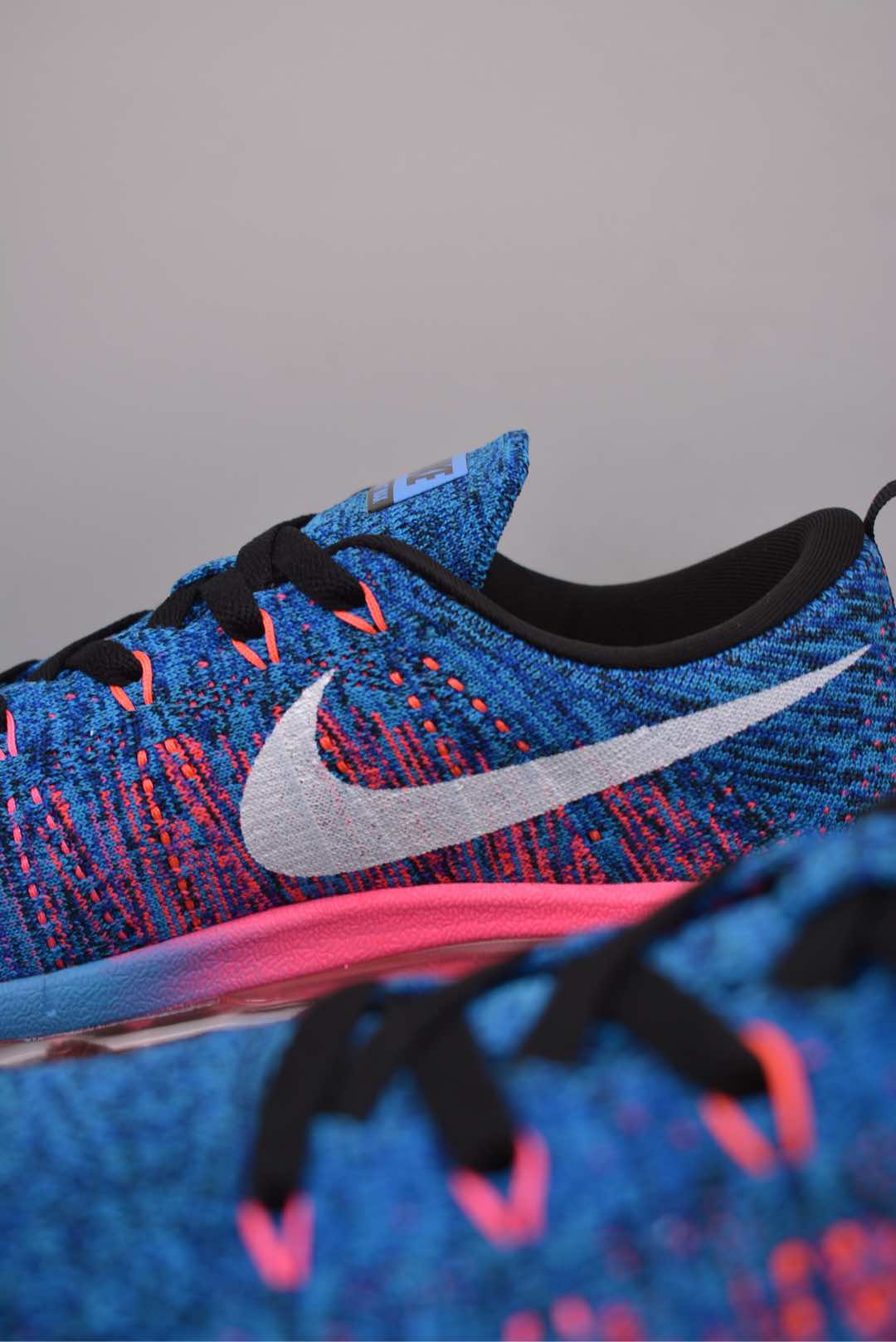 Nike Flyknit Air MaxBlue Glow Pink 620469-014