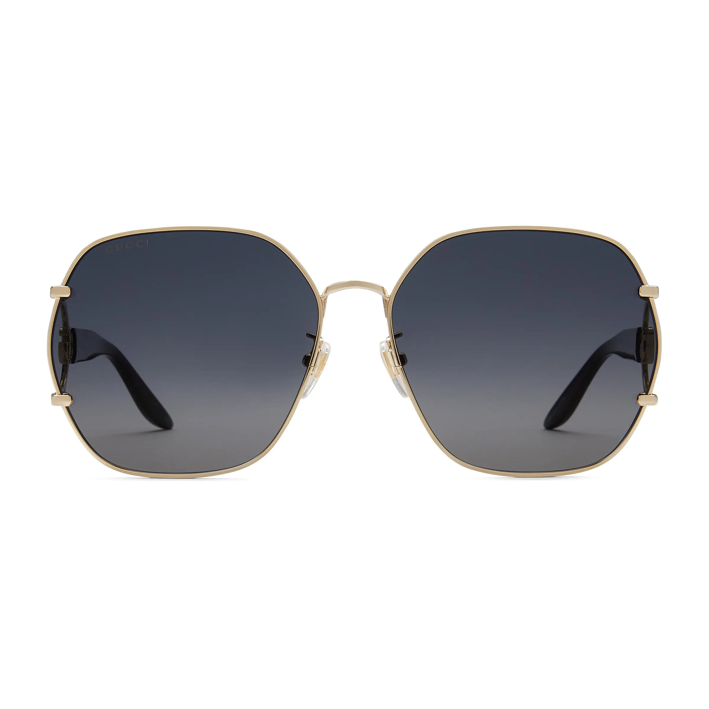 Gucci Geometric Frame Sunglasses
