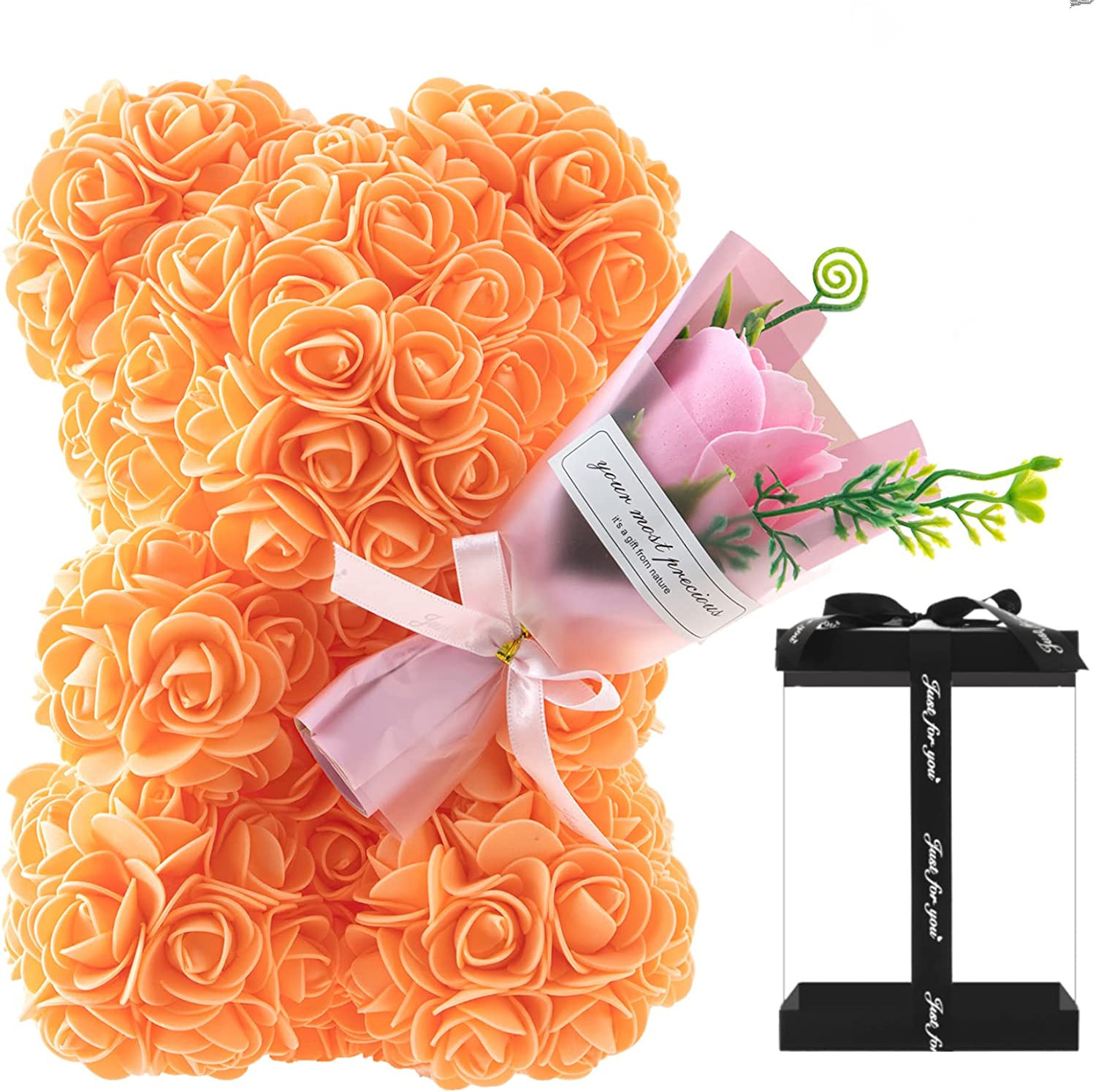 Valentine's Day Rose Bear Gift🐻🌹(For Your Favorite Woman)