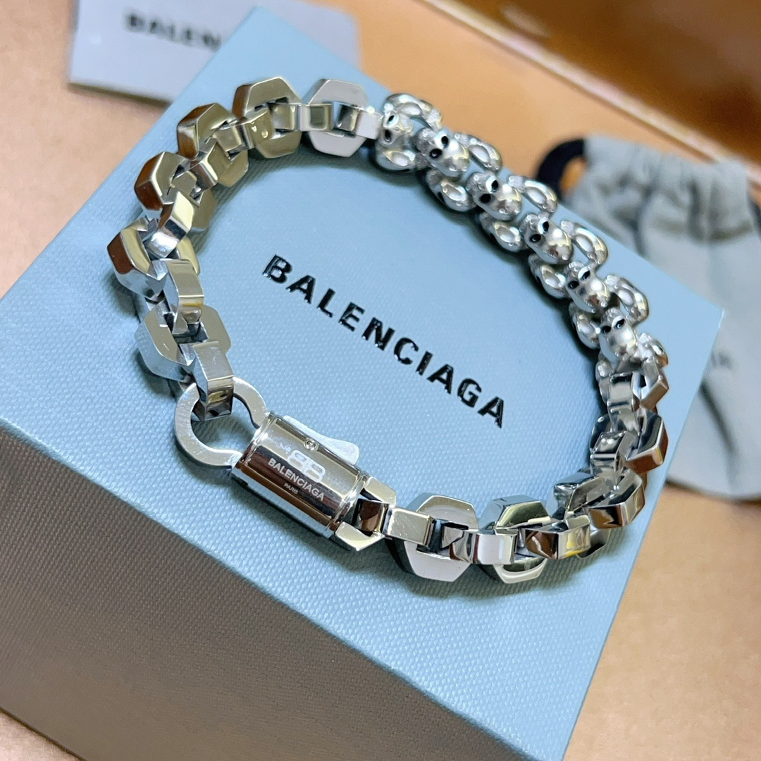 Balenciaga skull bracelet