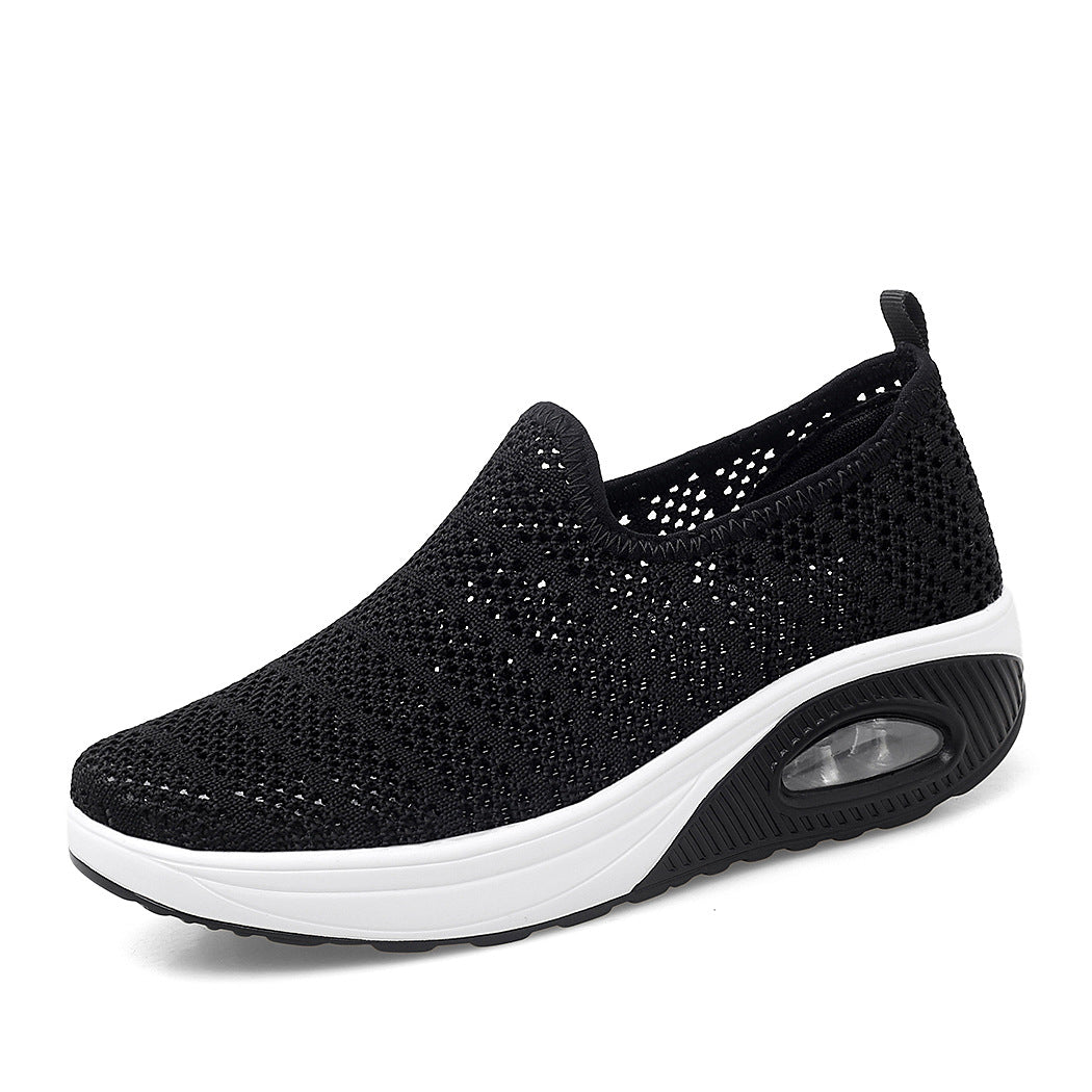 Spring Breathable Leisure Sneakers, Walking Shoes For Women