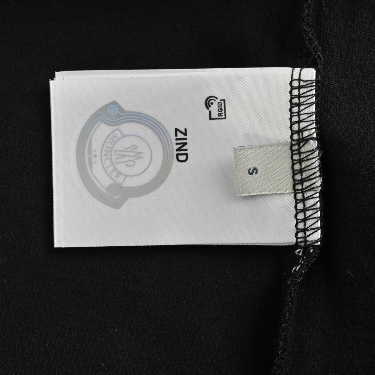 Moncler 25ss flocked towel logo short sleeves