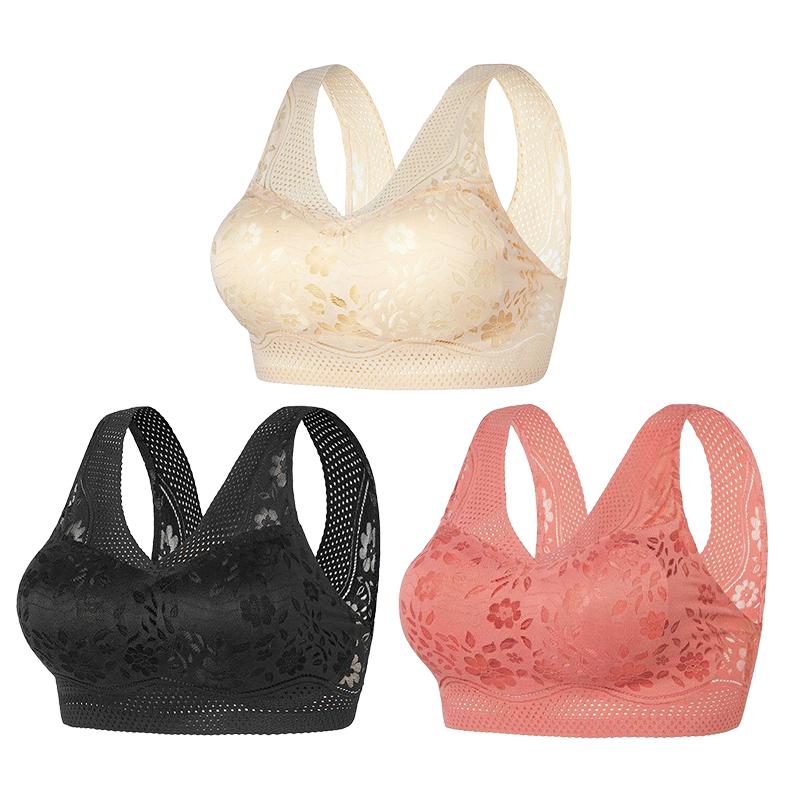 (Mother's Day Flash Sale-50% OFF)Sexy Beautiful Back Breathable Thin Bra(3PCS/1 PACK)-BUY 2 PACKS FREE SHIPPING