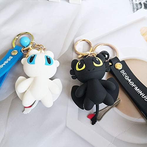 Night Fury and Lightning Fury keychain