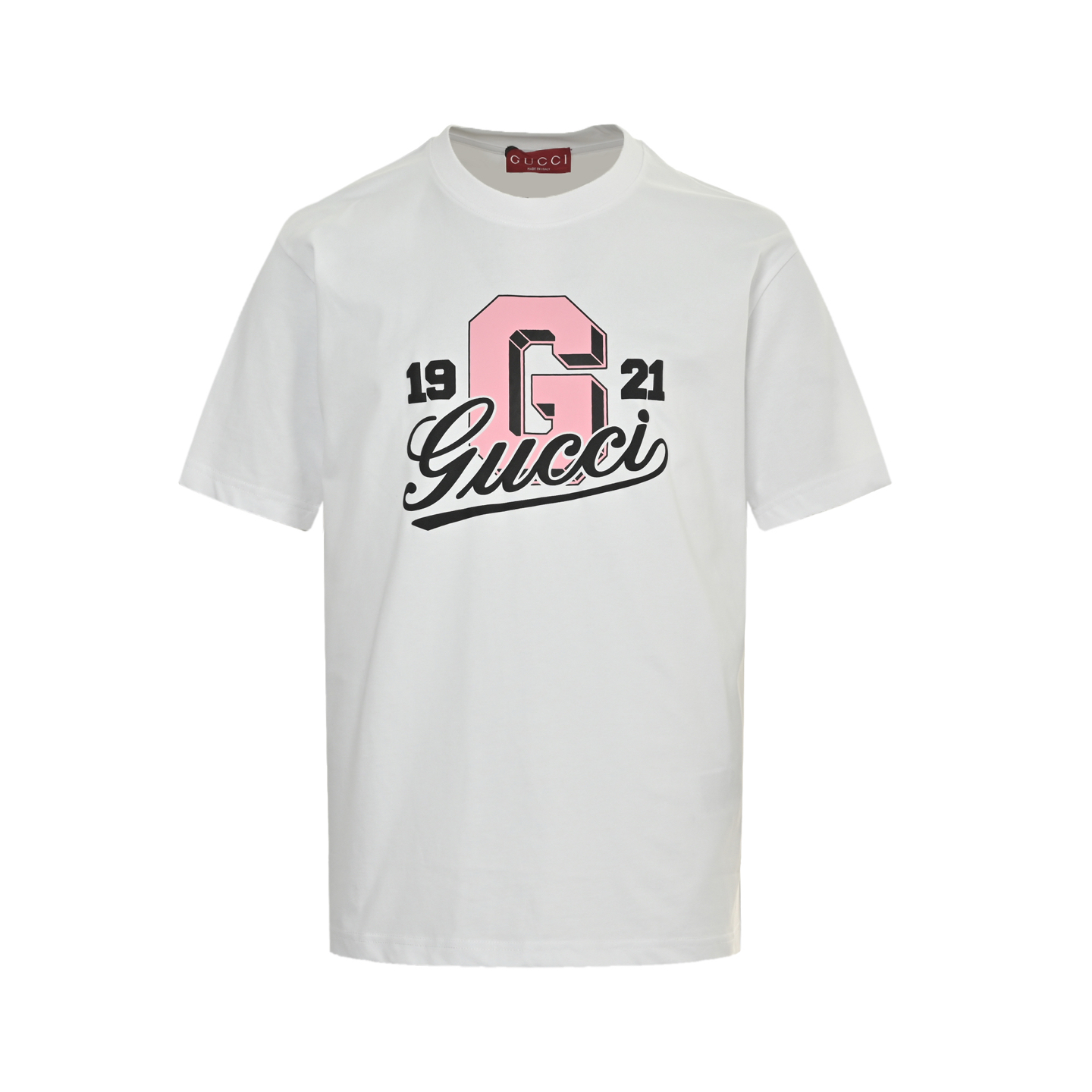 Gucci 25ss 1921 lettering logo short sleeve