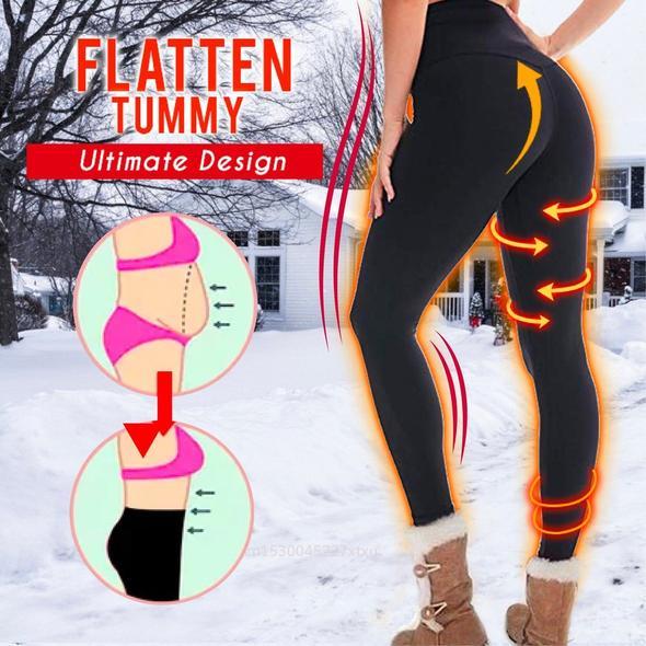 Slim Winter Leggings -❄Fleece Lined Elastic Thermal Leggings-BUY 2 FREE SHIPPING
