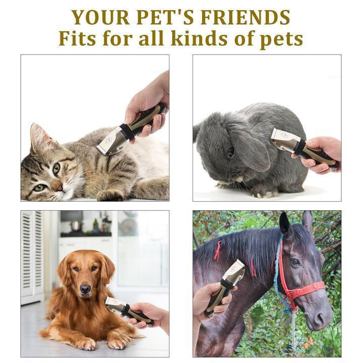 (Time specials- SAVE 50% OFF)  Low Noise Pet Hair Clipper - BUY 2 FREE SHIPPING