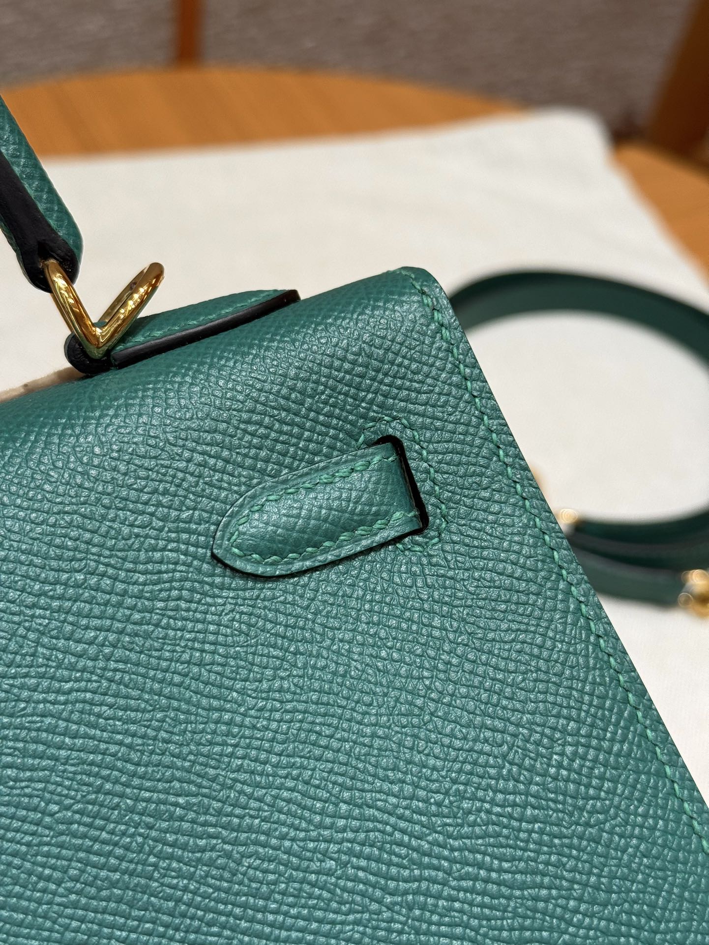 Hermès Kelly z6Makachite Handbag (Handmade to Order)