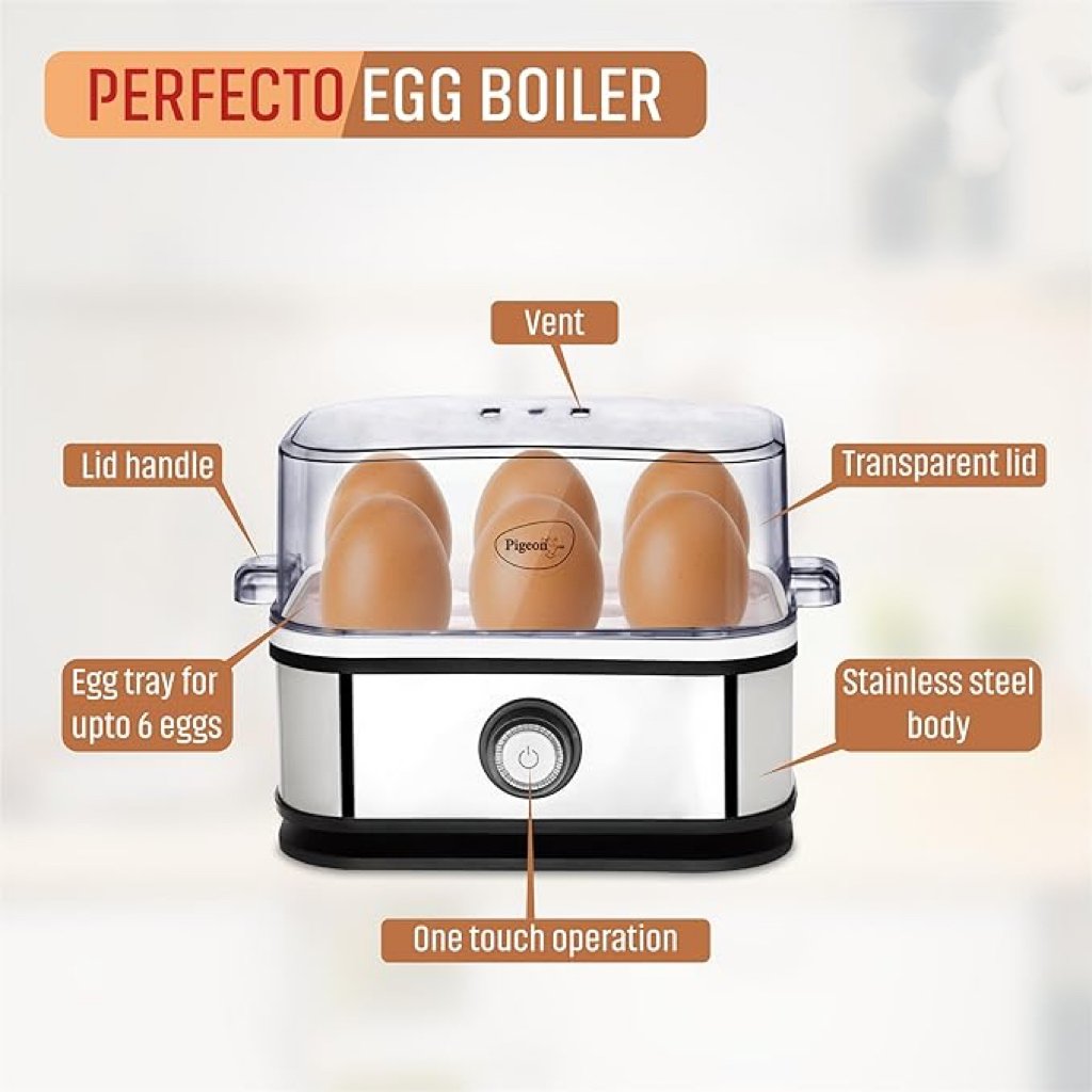 Effortless Egg Cooking with the Ultimate Stainless Steel Egg Cooker 🍳✨