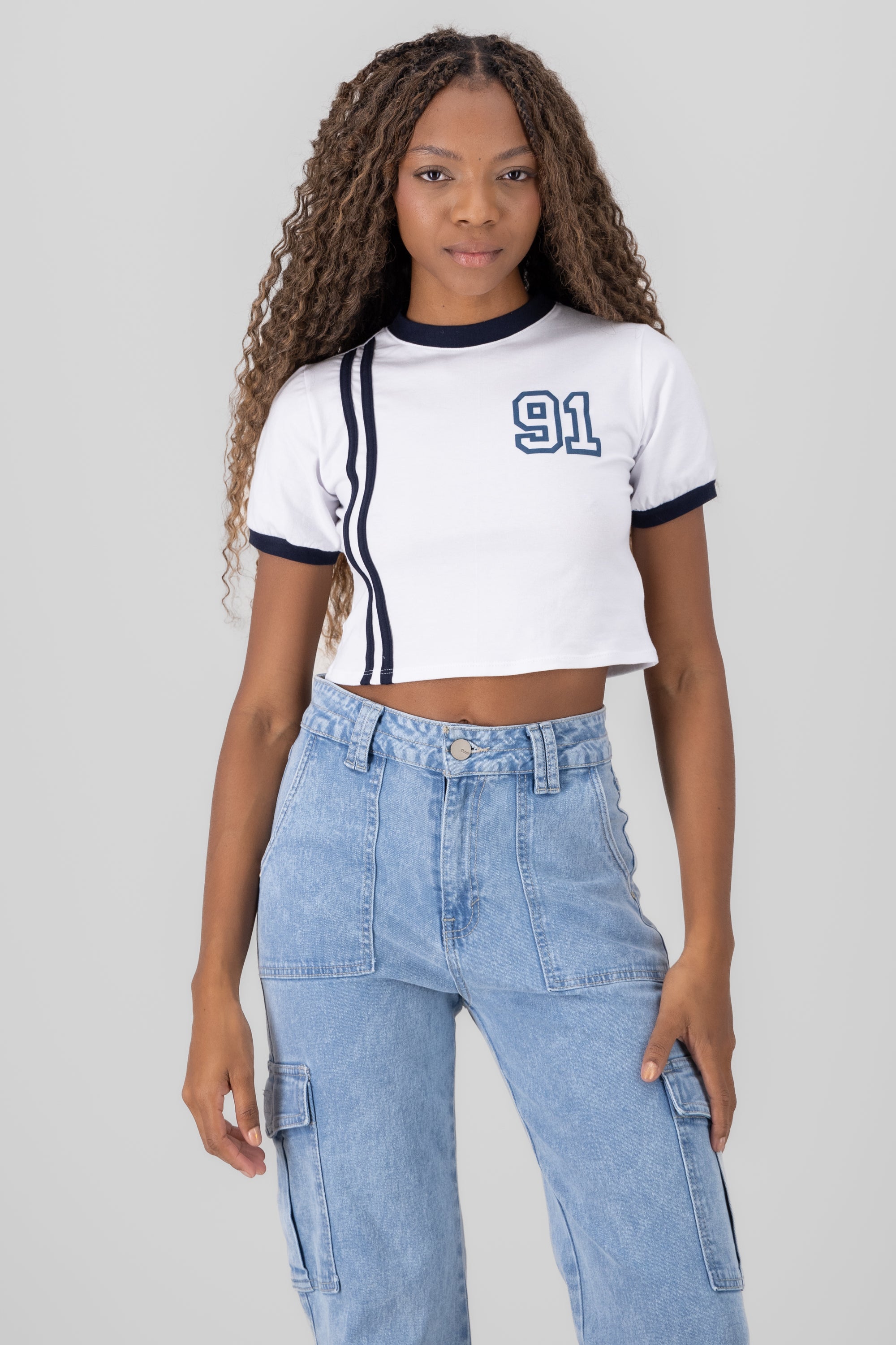 Contrast T Shirt