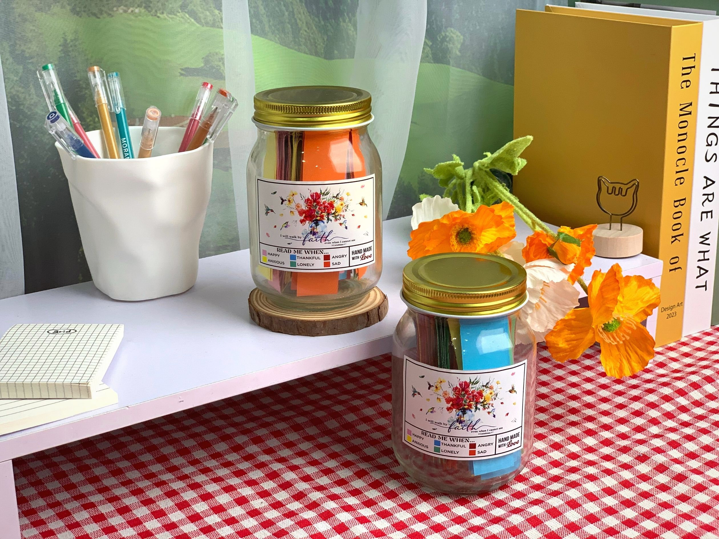 Color-Coded Scripture Jars