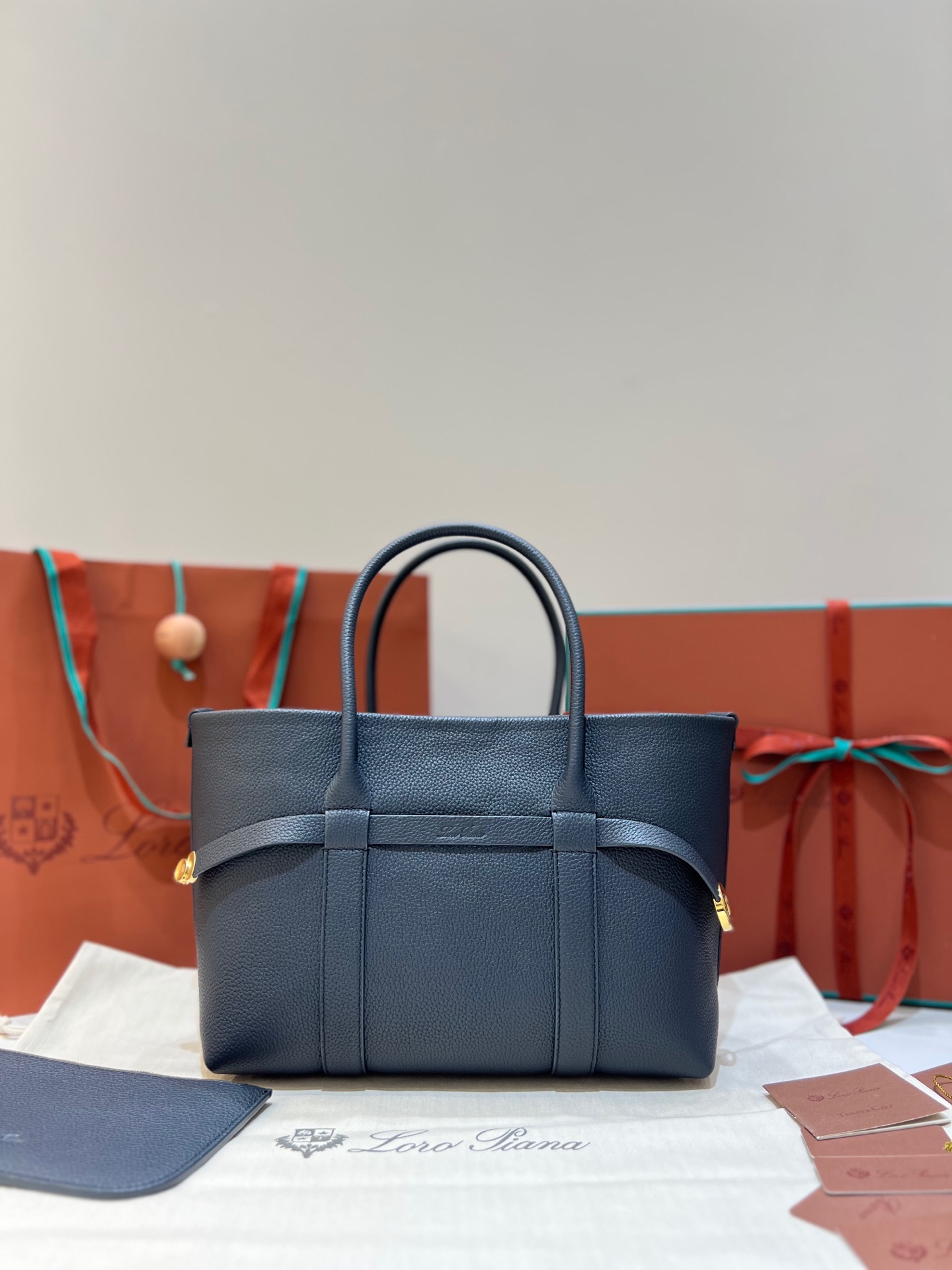 Loro Piana Ghiera Small Shopper