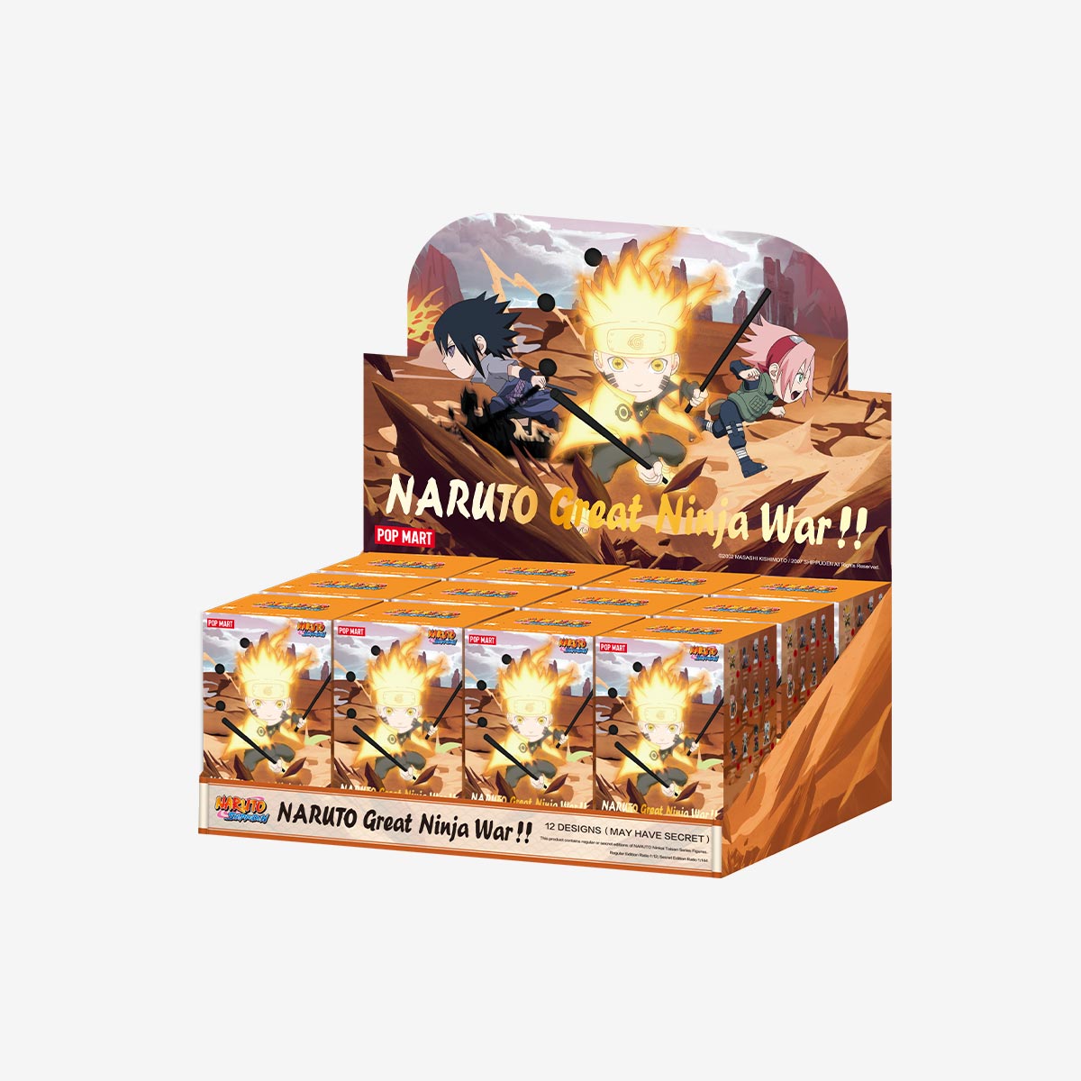 POP MART NARUTO Ninkai Taisen Great Ninja War!! Series Figures [1 Blind Box]