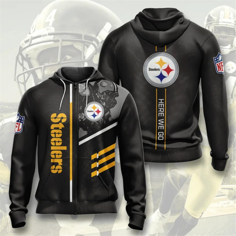 PITTSBURGH STEELERS 3D HOODIE PPSS014