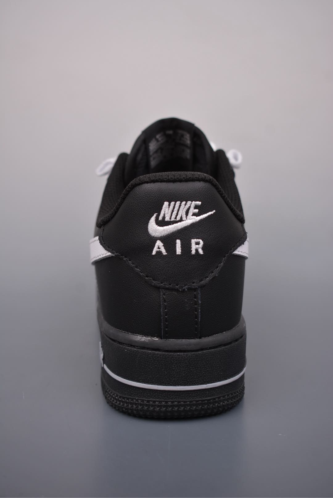 Nike Air Force 1 Low Thick Straps Black and White