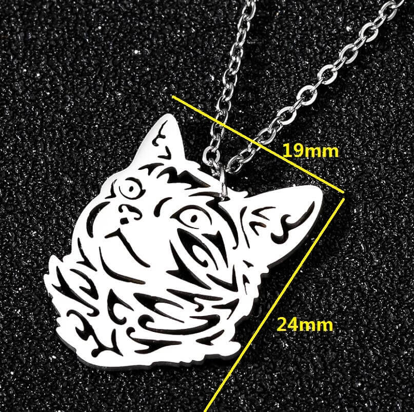 Cat Face Necklace