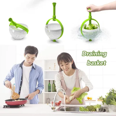 (🔥Last Day Promotion-SAVE 60% OFF)-Salad Spinner-BUY 2 GET 10% OFF & FREE SHIPPING