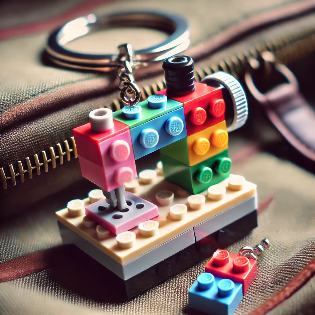 Sewing Machine Keychain