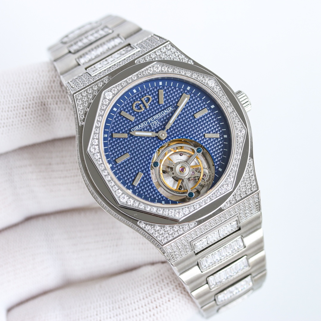 Patek Philippe LAUREATO series 99105-41-232-41A true tourbillon watch