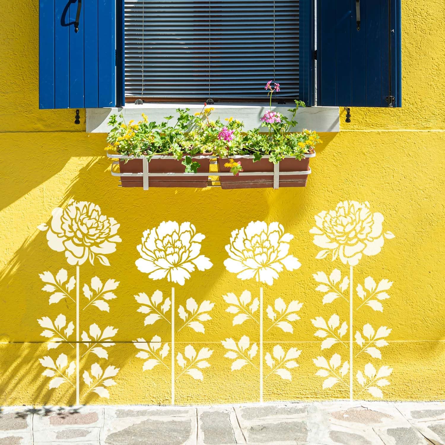 🔥Last Day 60% OFF🔥Blooming Flowers Stencil Kit - DIY decor📦BUY 2 SETS GET FREE SHIPPING NOW