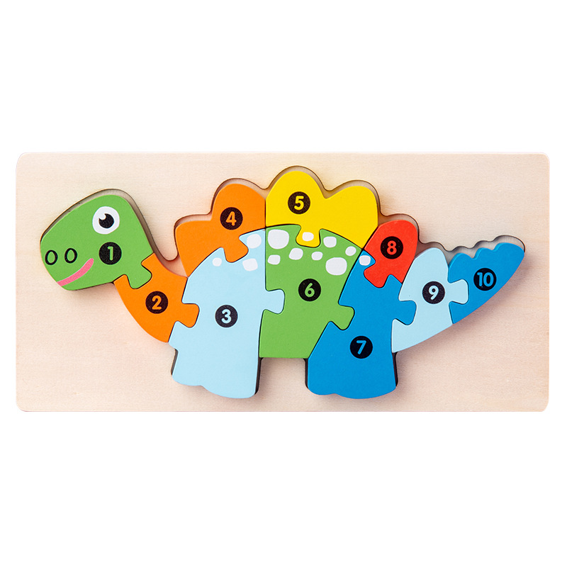 (🔥NEW YEAR HOT SALES 50% OFF)Three-dimensional wooden puzzle for children-BUY 2 GET 10% OFF